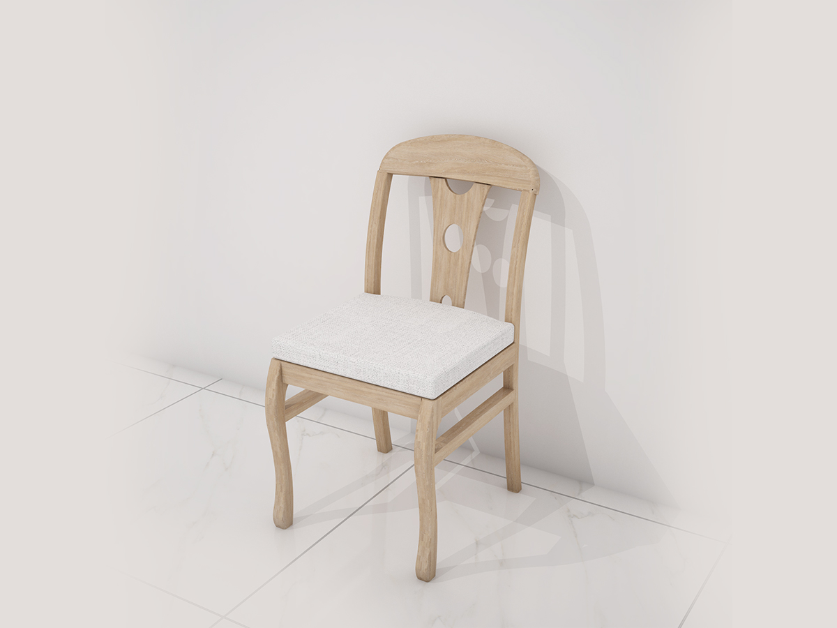 Ghế gỗ trang điểm