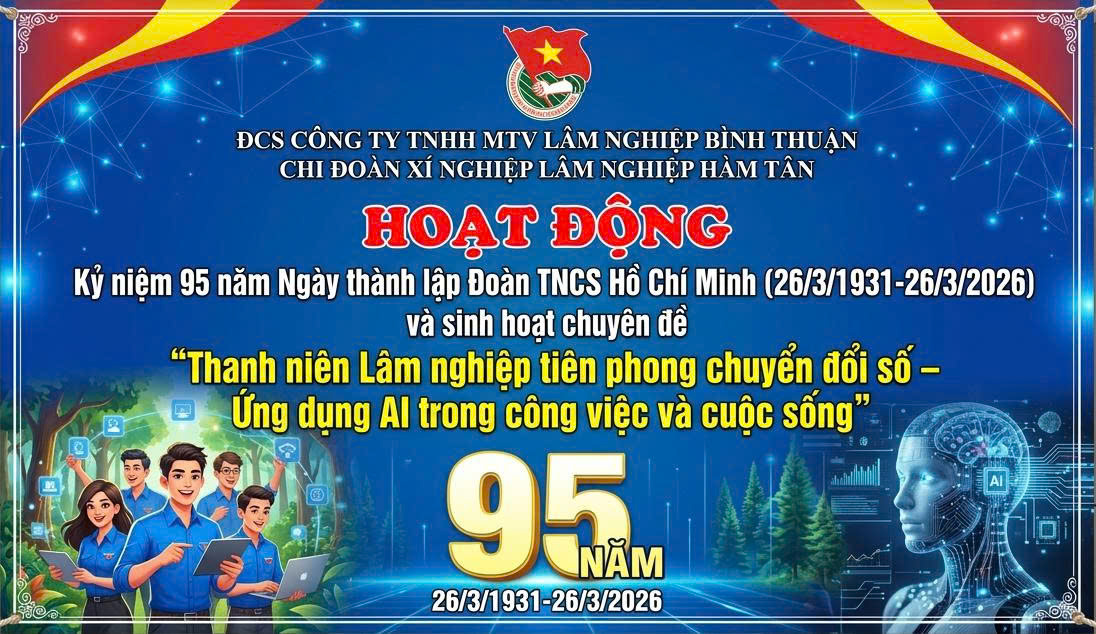 TỔ CHỨC KỶ NIỆM 95 NĂM NGÀY THÀNH LẬP ĐOÀN TNCS HỒ CHÍ MINH
