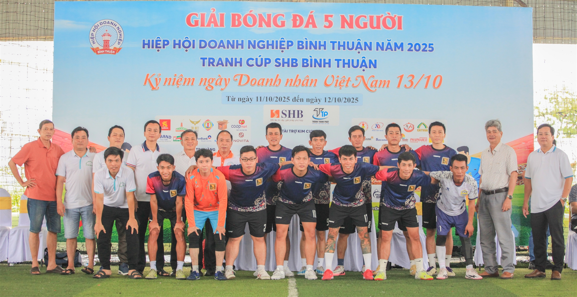 GIẢI BÓNG ĐÁ 5 NGƯỜI TRANH CÚP SHB - HIỆP HỘI DOANH NGHIỆP BÌNH THUẬN
